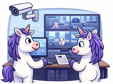 Unicorn IT Group CCTV illustration