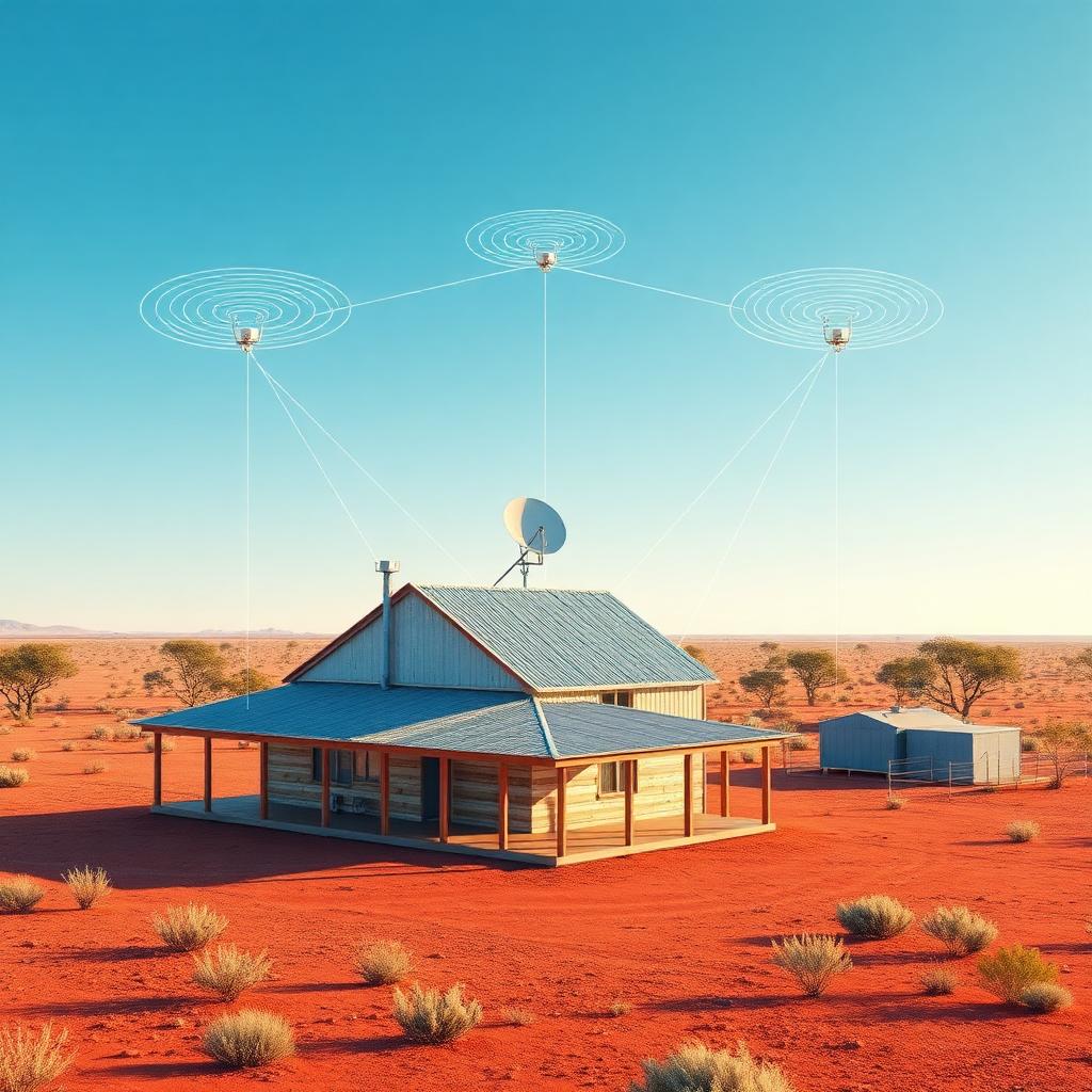 Unicorn IT Group Starlink and Ubiquiti Wireless for a Remote Cattle Station illustration