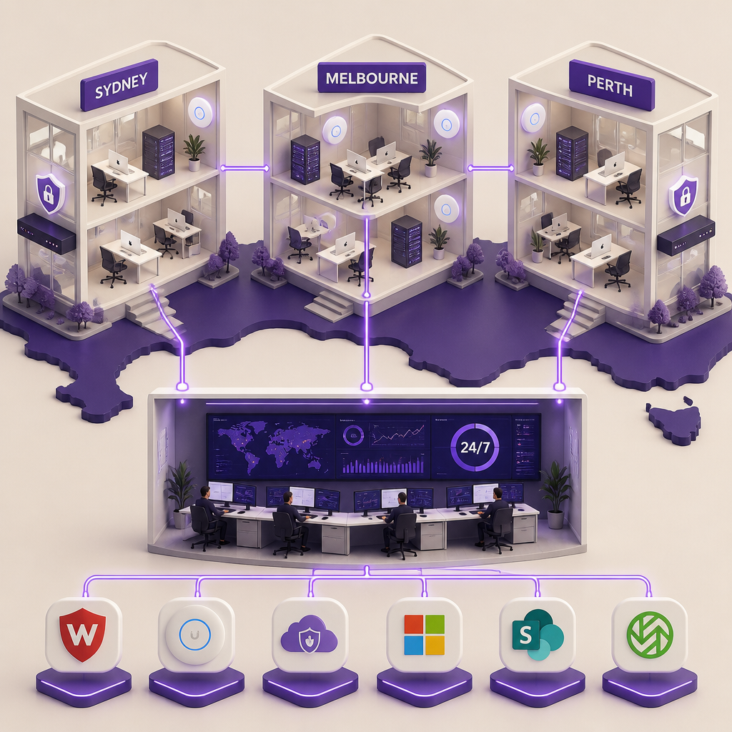 Unicorn IT Group Managed Services and IT for a National Health Research Company illustration