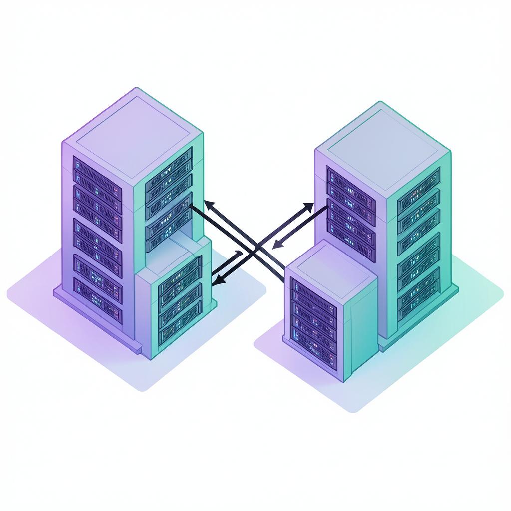 Unicorn IT Group Hyper-V Replication Across Two Next DC Data Centres illustration