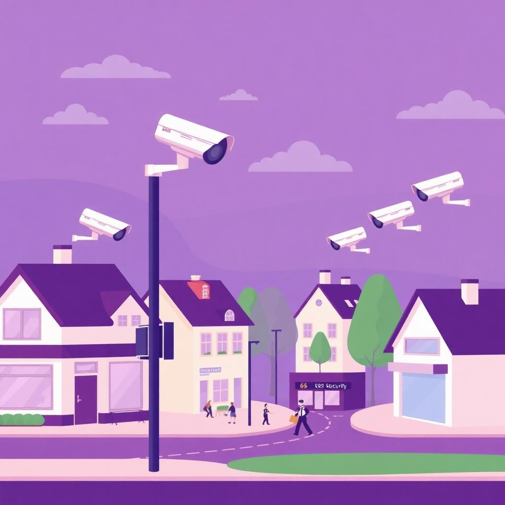 Unicorn IT Group Deployed 86 Meraki Cloud Security Cameras Around Town illustration