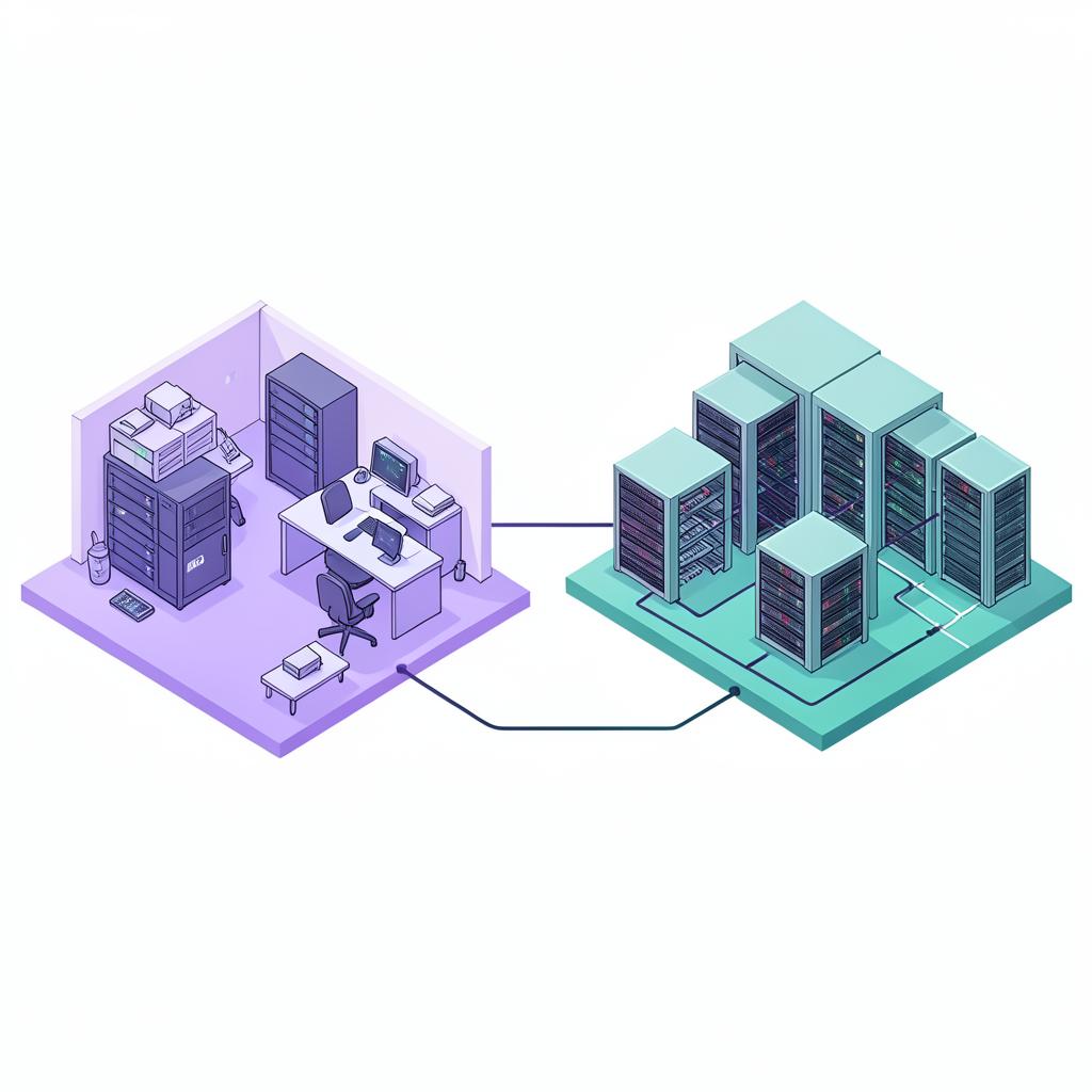 Unicorn IT Group Moved Servers to Next DC Datacenters illustration