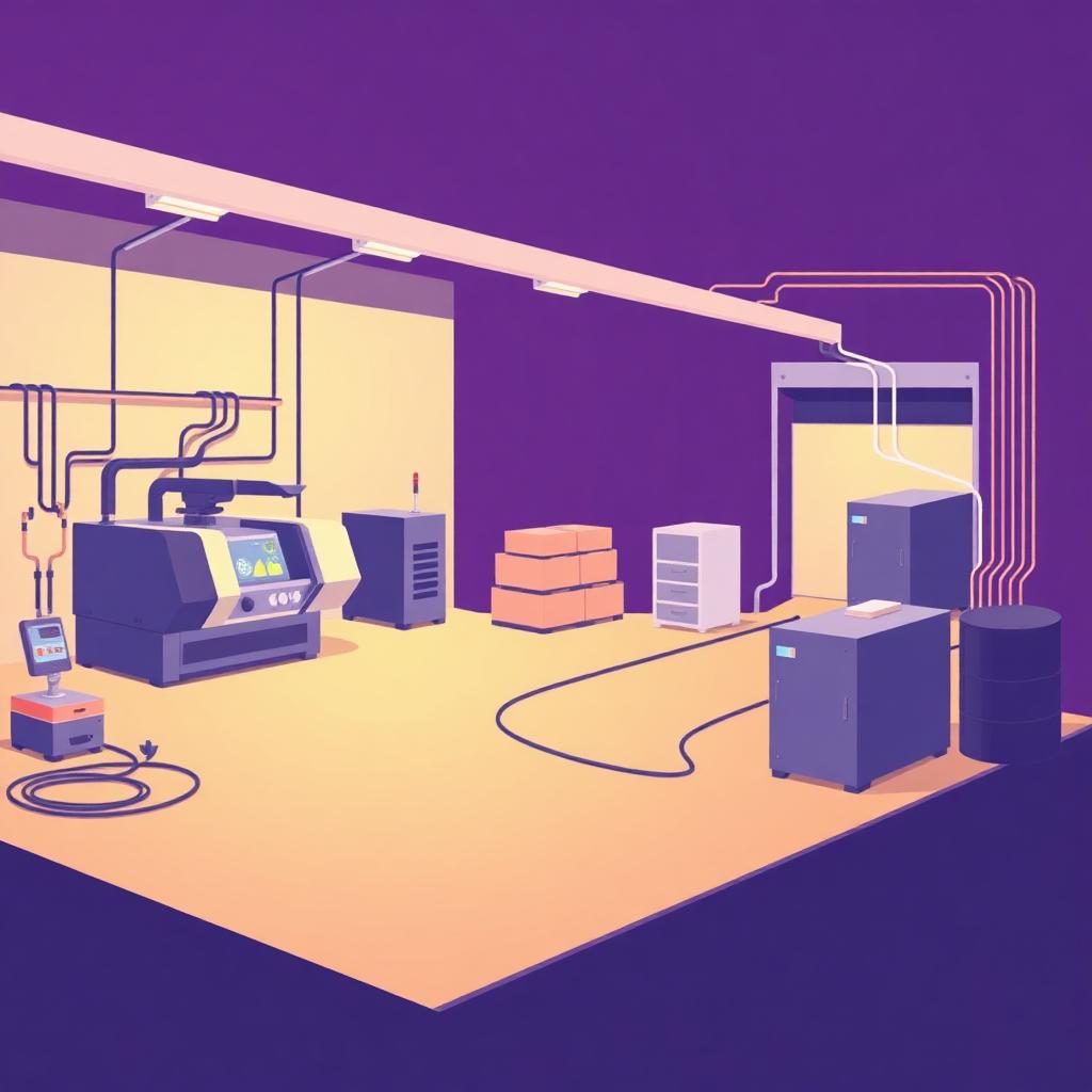 Unicorn IT Group Connected Rear Warehouse with Fibre illustration